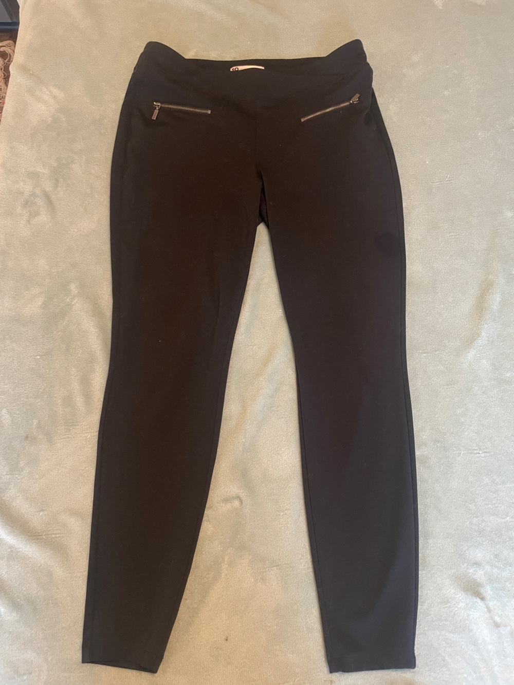 SO Pants leggings Dressy Black Stretch women size L